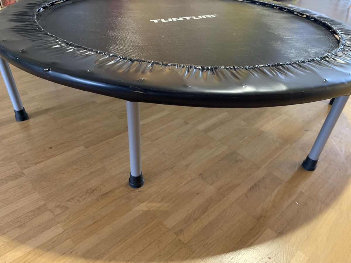 Trampoline Fitness Tunturi Funhop – Acier Galvanisé, Pour Extérieur, Améliore équilibre Et Coordination