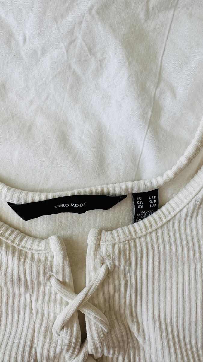 Vero Moda Top: VERO MODA ribbed summer Top – Nuovo (secondo la descrizione) da Zürich venduto da kor_pm27 1