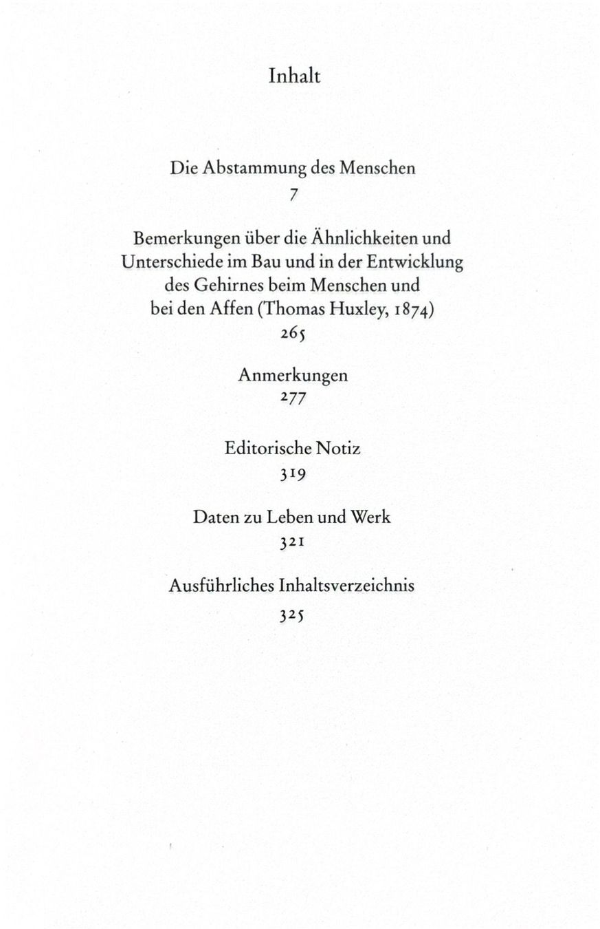 Libri: Darwin Charles, Die Abstammung des Menschen – Nuovo (secondo la descrizione) da Sarnen venduto da Livres 3