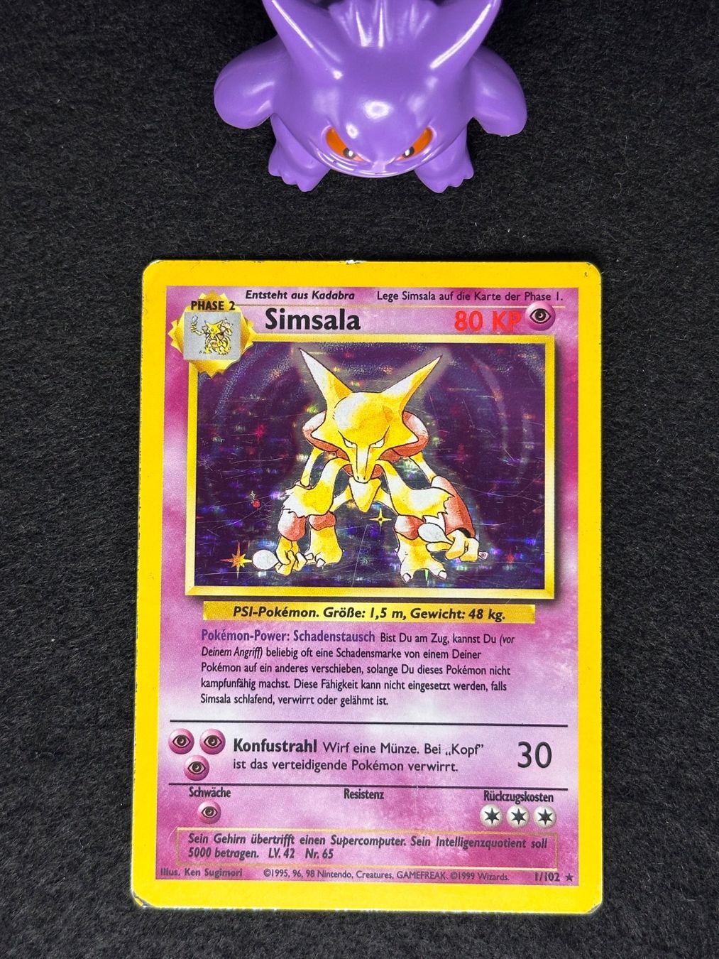 Pokémon Cartes à collectionner: Basis - Simsala BS 1 DE – D'occasion à Winterthur par MonCards