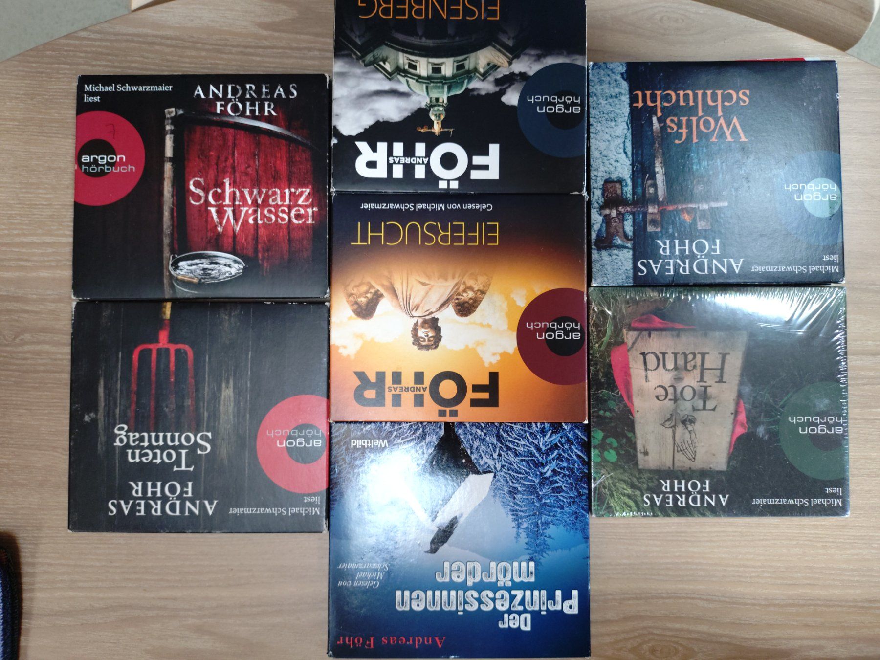 Audiolibri: 7 Hörbücher ANDREAS FÖHR – Usato da Ellighausen venduto da bre_mp97