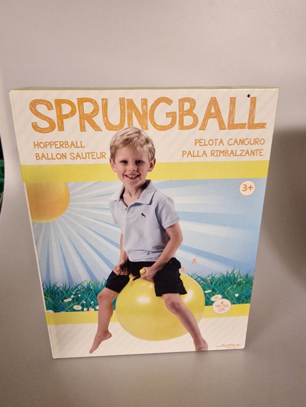Bälle: Hüpfball gelb Neu – Neu und originalverpackt aus Oberuzwil von aseinkaufswelt