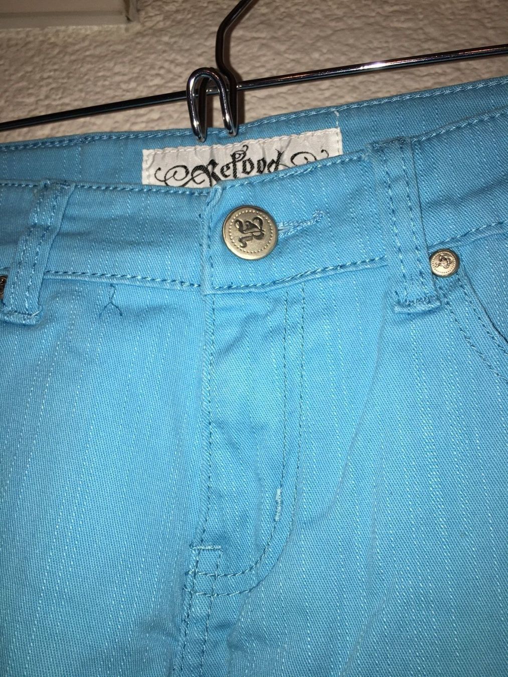 Jeans: RELOOD Jeans, Gr. M, türkis – Usato da Arni AG venduto da Mimo007 3