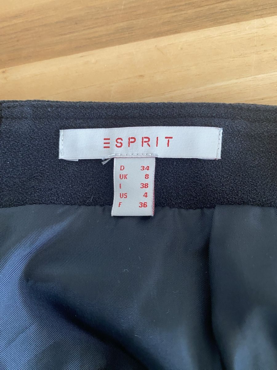 Esprit Gonne: Minirock Esprit,  Gr. 34, black – Usato da Hittnau venduto da Birdie68 2
