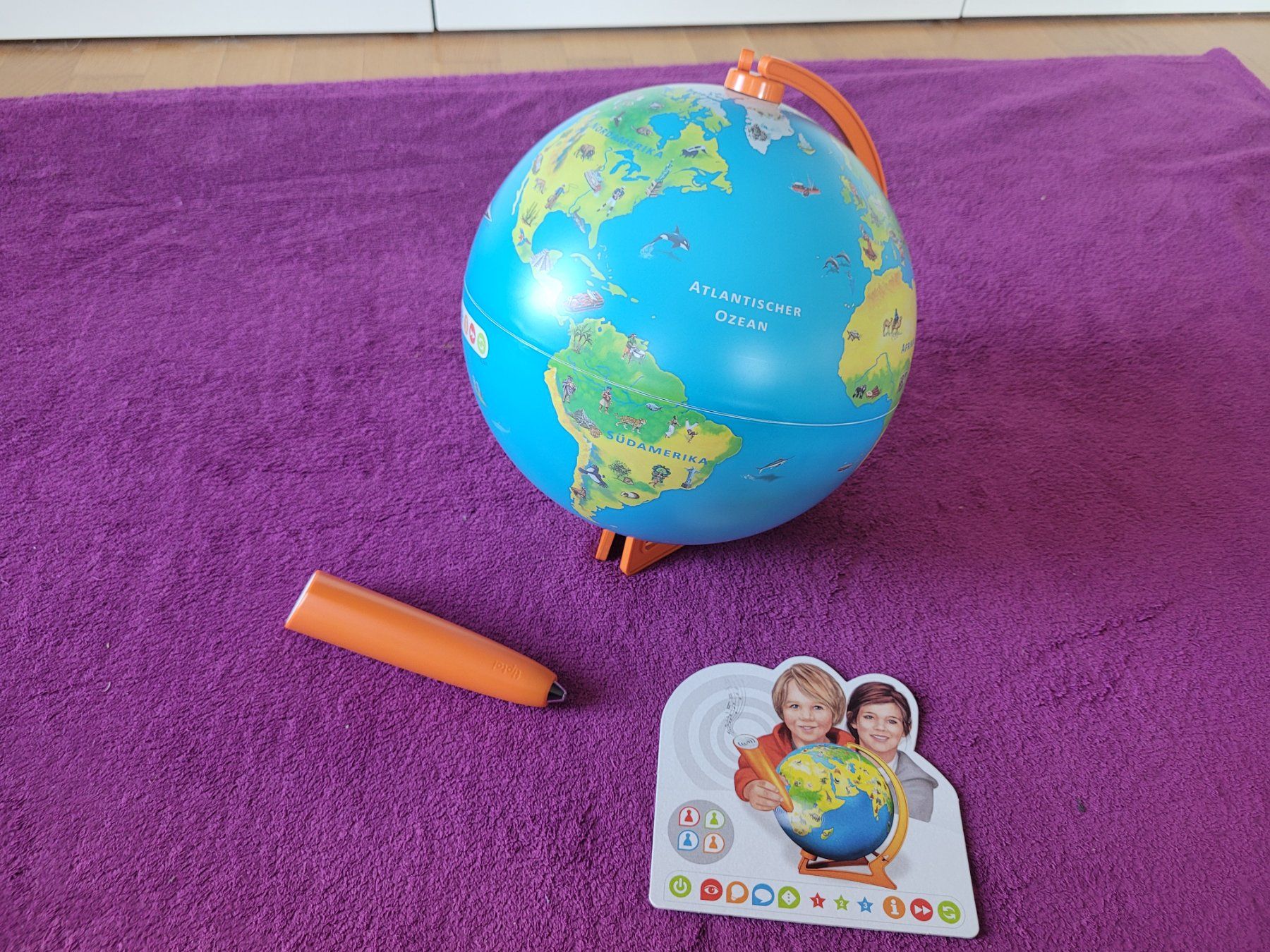 Ravensburger Giochi: tiptoi Starterset mit create Stift und Junior Globus – Nuovo (secondo la descrizione) da Müllheim Dorf venduto da Seeeule01 3