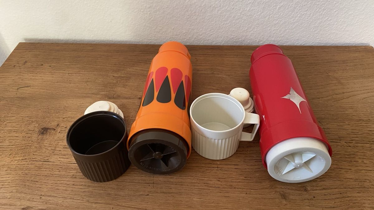 Borracce & Thermos: 2 Thermosflaschen Vintage – Usato da Zürich venduto da hulahup 3
