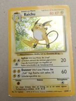 Pokémon Karte Base Set  Raichu