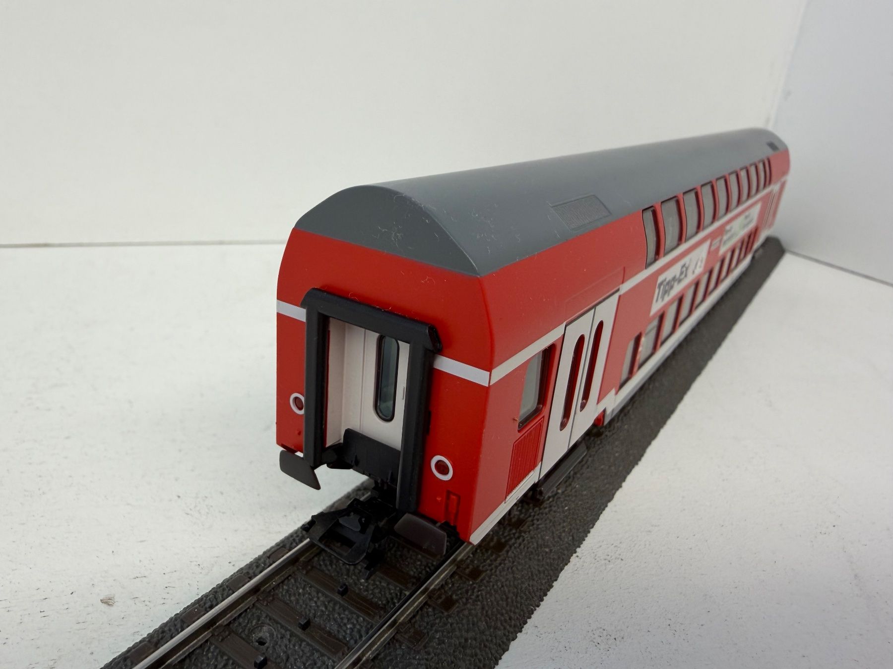 Märklin Modellini di ferrovie: Märklin 43591 Doppelstockwagen der DB – Usato da Büsserach venduto da ModellbahnDepot 5