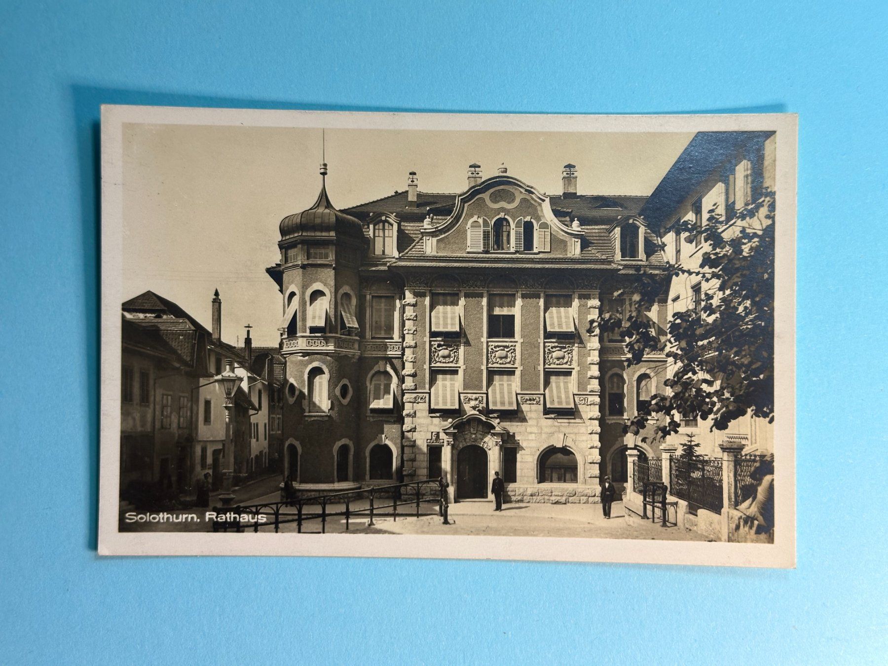 Cartoline postali: Solothurn, Rathaus – Usato da Steg VS venduto da danwer74