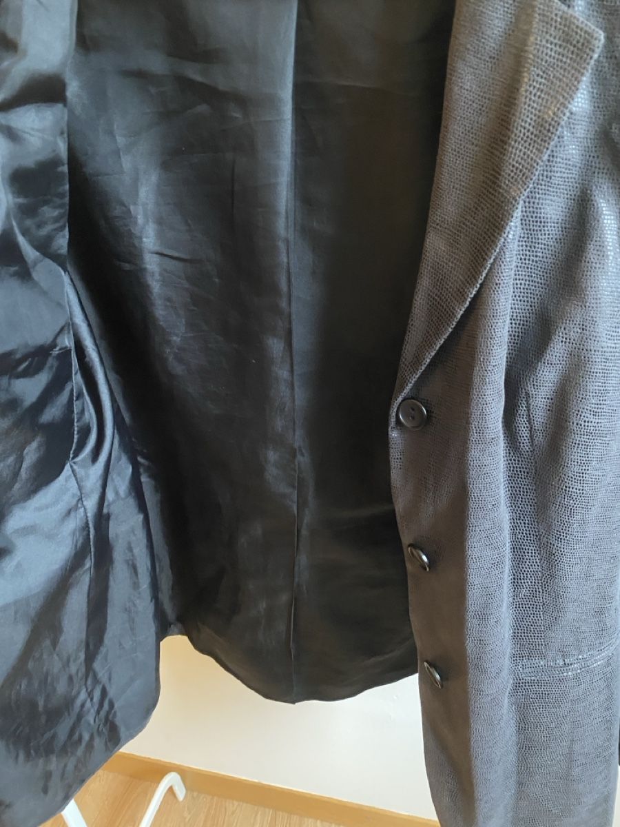 Giacche: Schicker Damenblazer Gr. 38 Anthrazit Muster Glitzer – Nuovo (secondo la descrizione) da Zürich venduto da Thisismartha 7