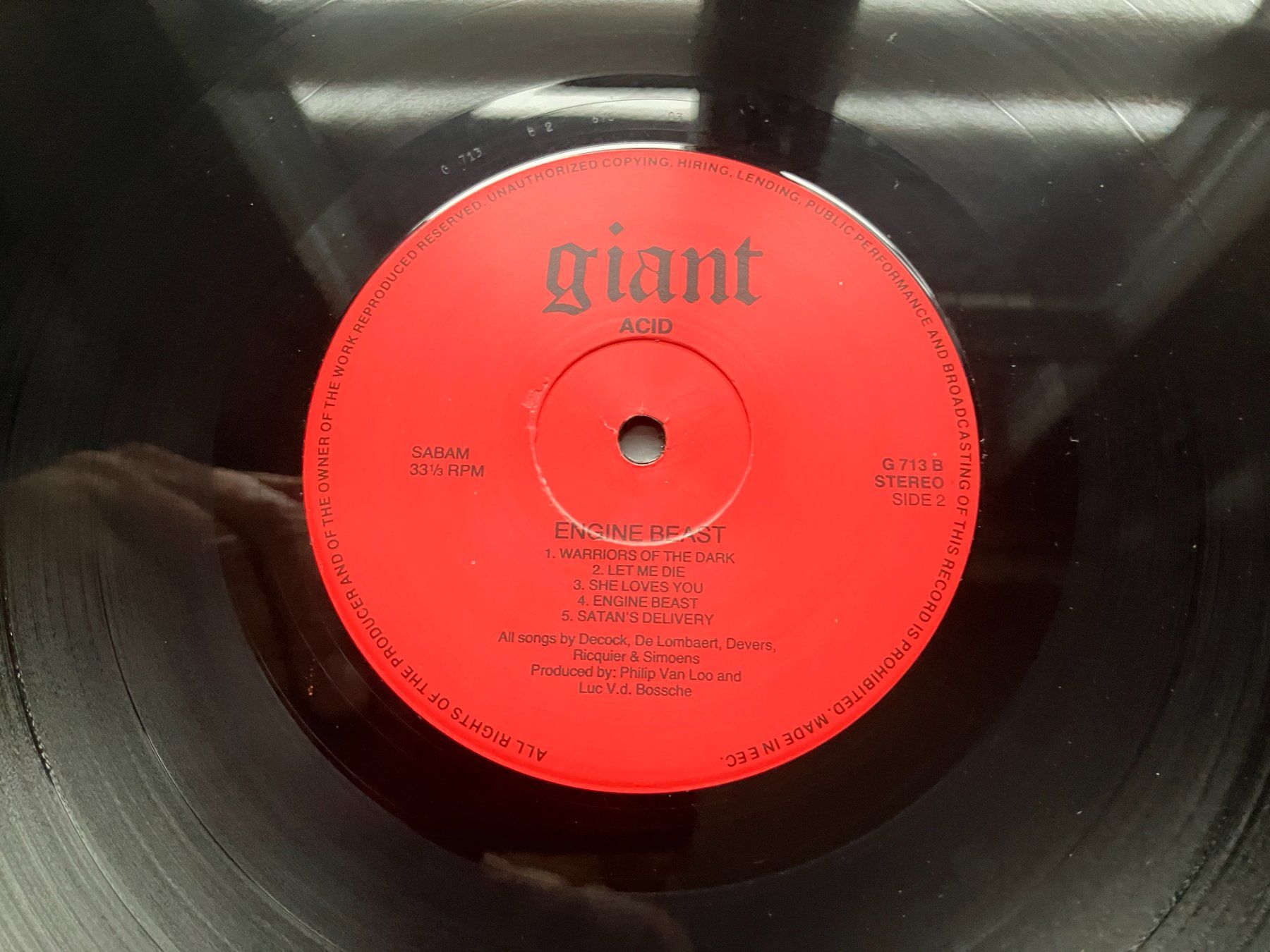 Dischi in vinile: Acid – Usato da Aarwangen venduto da Jukebox3 8