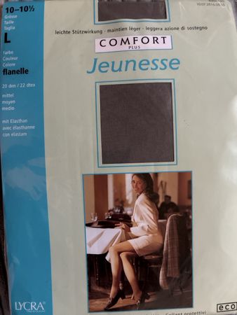 Strumpfhose Comfort Plus Jeunesse Grösse M schwarz neu