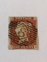 One Penny Red 1841, Platte 58