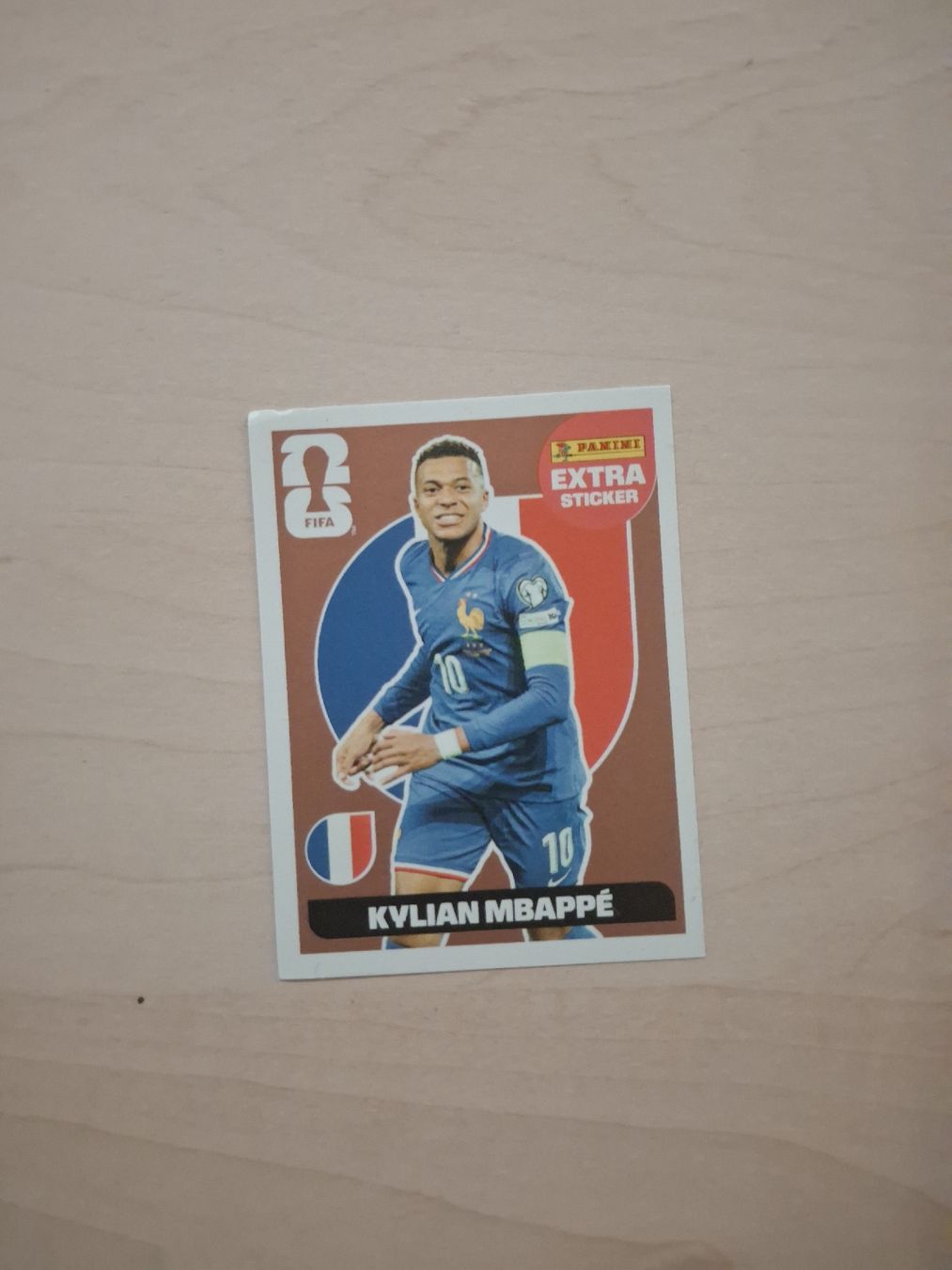 Panini Cartes à collectionner: Kylian Mbappé Extra sticker Bronze version WM 2026 – Neuf (Voir description) à Rumlikon par Schnaeppchenkoenigin