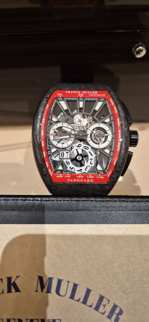 Franck Muller Orologi: Franck Muller Vanguard Carbon – Usato da Tenniken venduto da Dudge