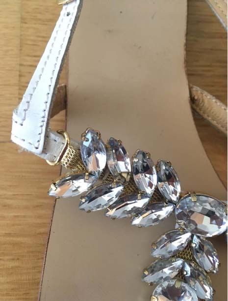Walder Chaussures femmes: weisse Sandalen, Grösse 39 – Neuf avec emballage d'origine à Winterthur par butterfly210 2