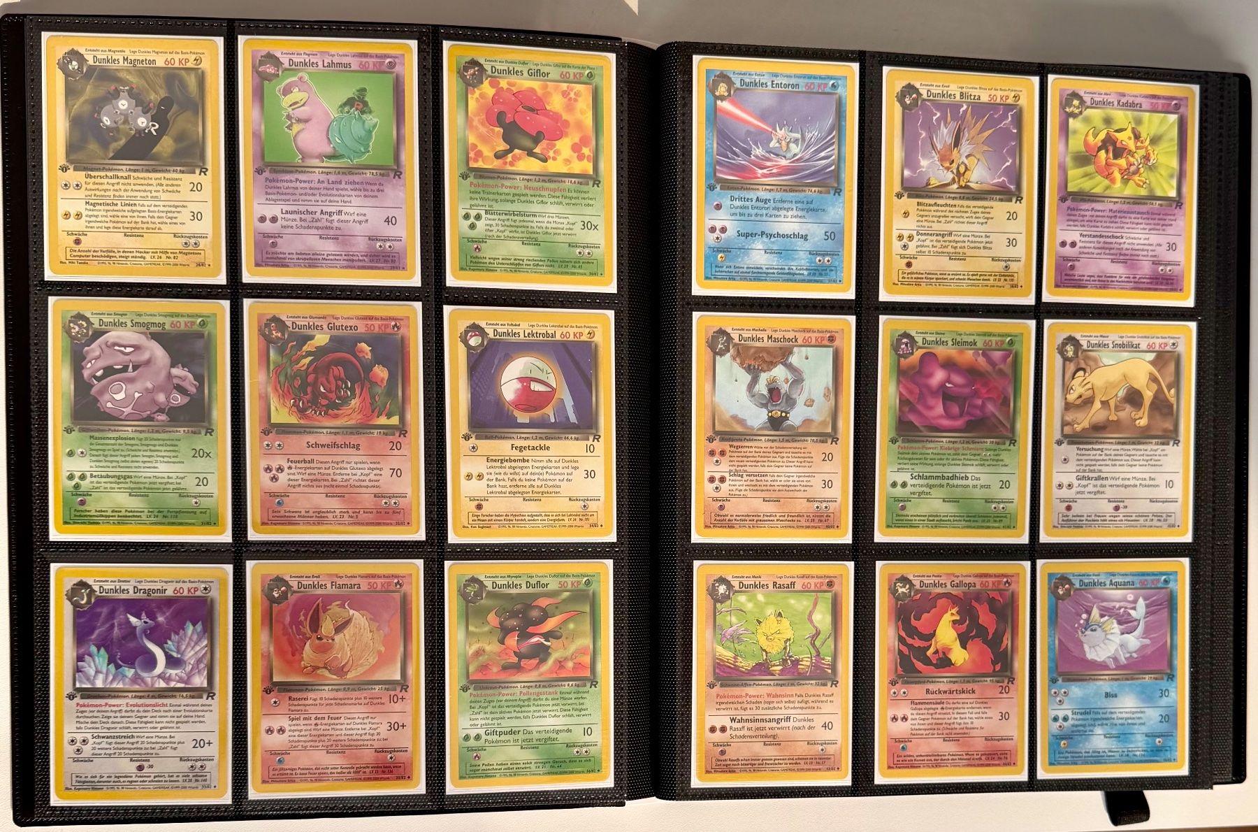 Pokémon Carte collezionabili: Pokémon Team Rocket 1st Edition - komplettes Set - 2000 - DE – Usato da Dübendorf venduto da mar_86q9 2