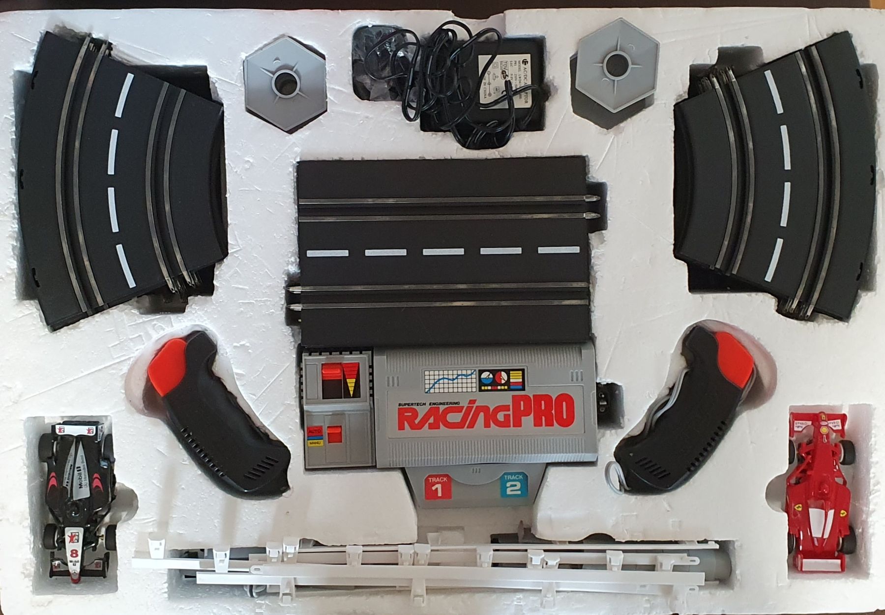 Piste: Vintage Autorennbahn RacingPro BR-500T – Nuovo e nell'imballaggio originale da Röschenz venduto da Bravo1234 2