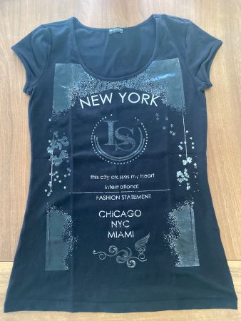 T-Shirt Damen Kurzarm Grösse 38 Marke Laura Scott