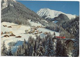 LANGWIES b. Arosa, Chur-Arosa-Bahn