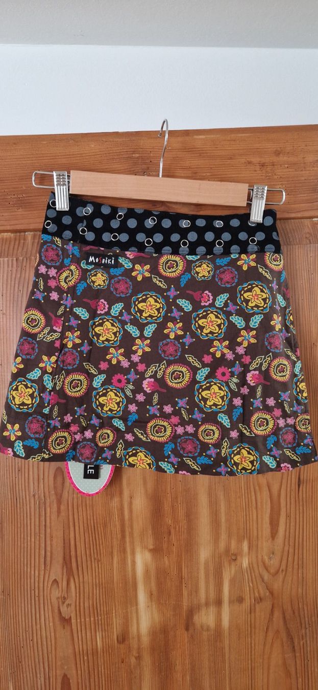 Moshiki Vestiti & Gonne: Moshiki Mini Choco Jupe Reversible – Nuovo e nell'imballaggio originale da Rifferswil venduto da maruna 2