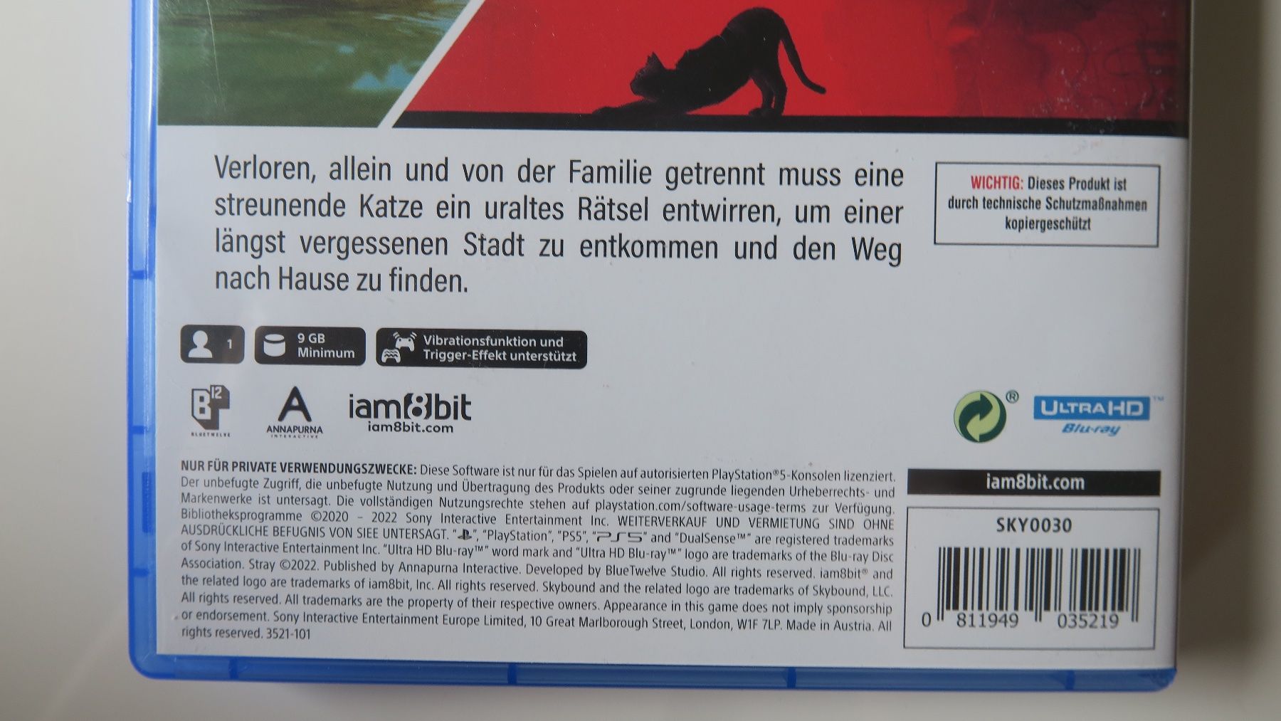 Sony Giochi: Stray PS5 – Usato da Davos Platz venduto da Infinity795 2