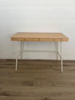 Schreibtisch Lillasen Ikea / Bambus mit 3 Schubladen