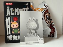 Labubu Almost Hidden The Monster SCULPTURE