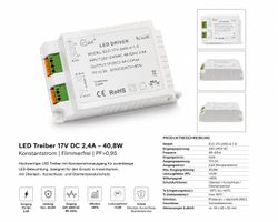 ELD - 17 V 2400-41-D dimmbar + nicht dimmbar