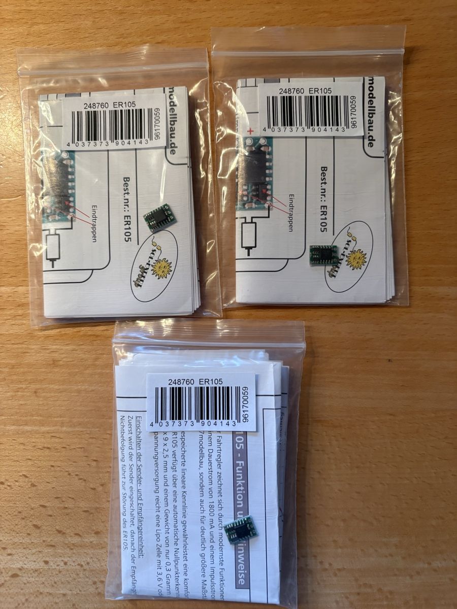Mini Accessori per altri veicoli: Mini Fahrtenregler ER105 – Nuovo (secondo la descrizione) da Ziefen venduto da Yves0