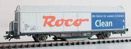 Roco Schiebewandwagen Hbis-vxy Schienenreinigung Spur H0