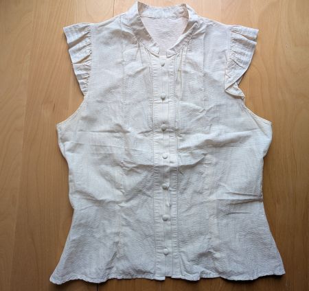 Caractére Baumwolle/Seide Bluse Gr. 40