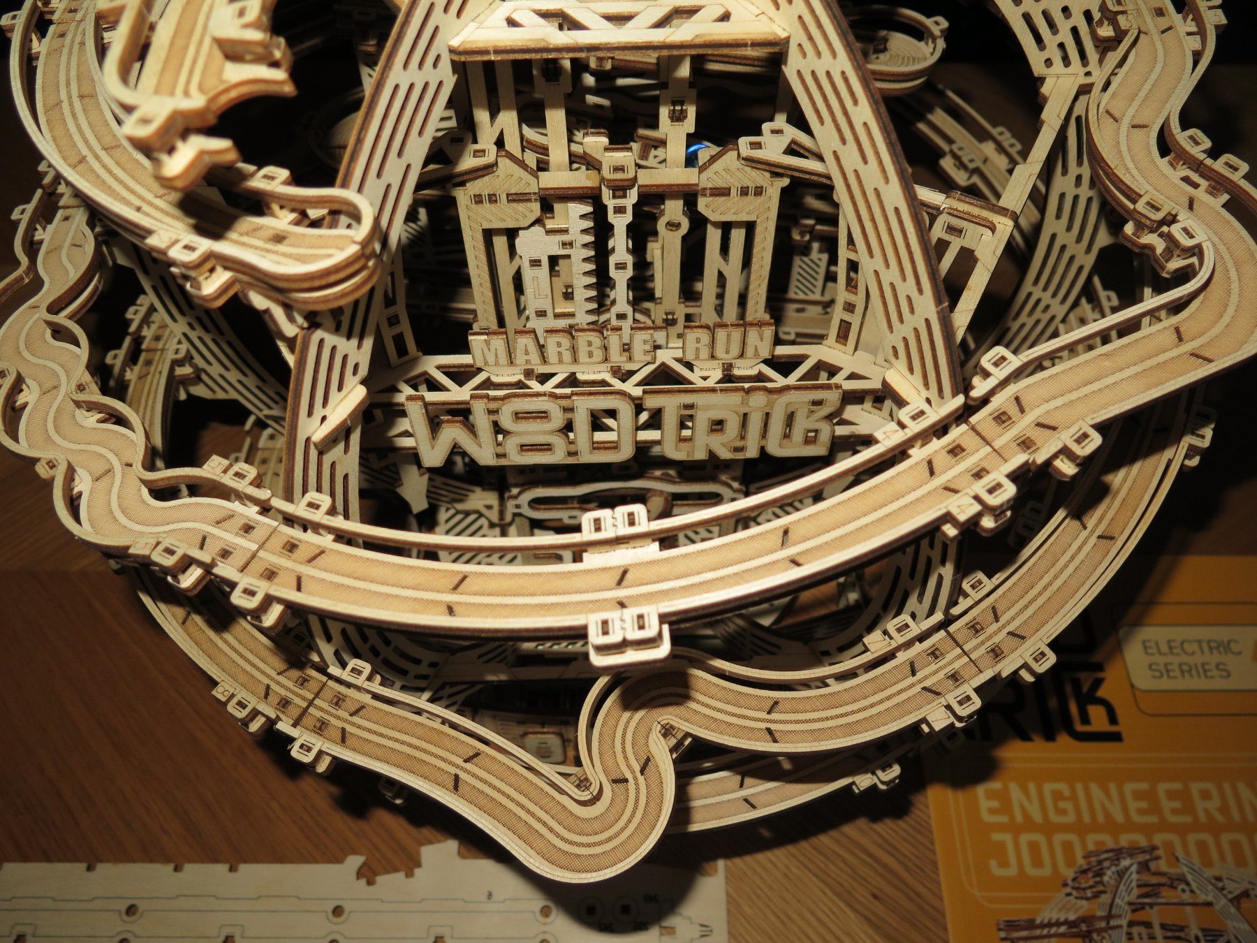 Giocattoli: Wood Trick Murmelbahn aus Holz, Gravity Marble Run – Usato da Basel venduto da Deko1 5