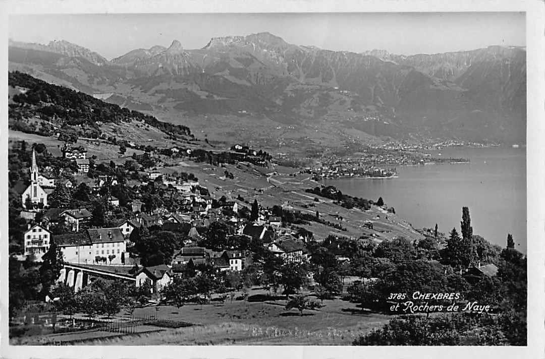 Cartoline postali: Souvenir de CHEXBRES 1930 – Usato da Winterthur venduto da SchatzchischtliWinti