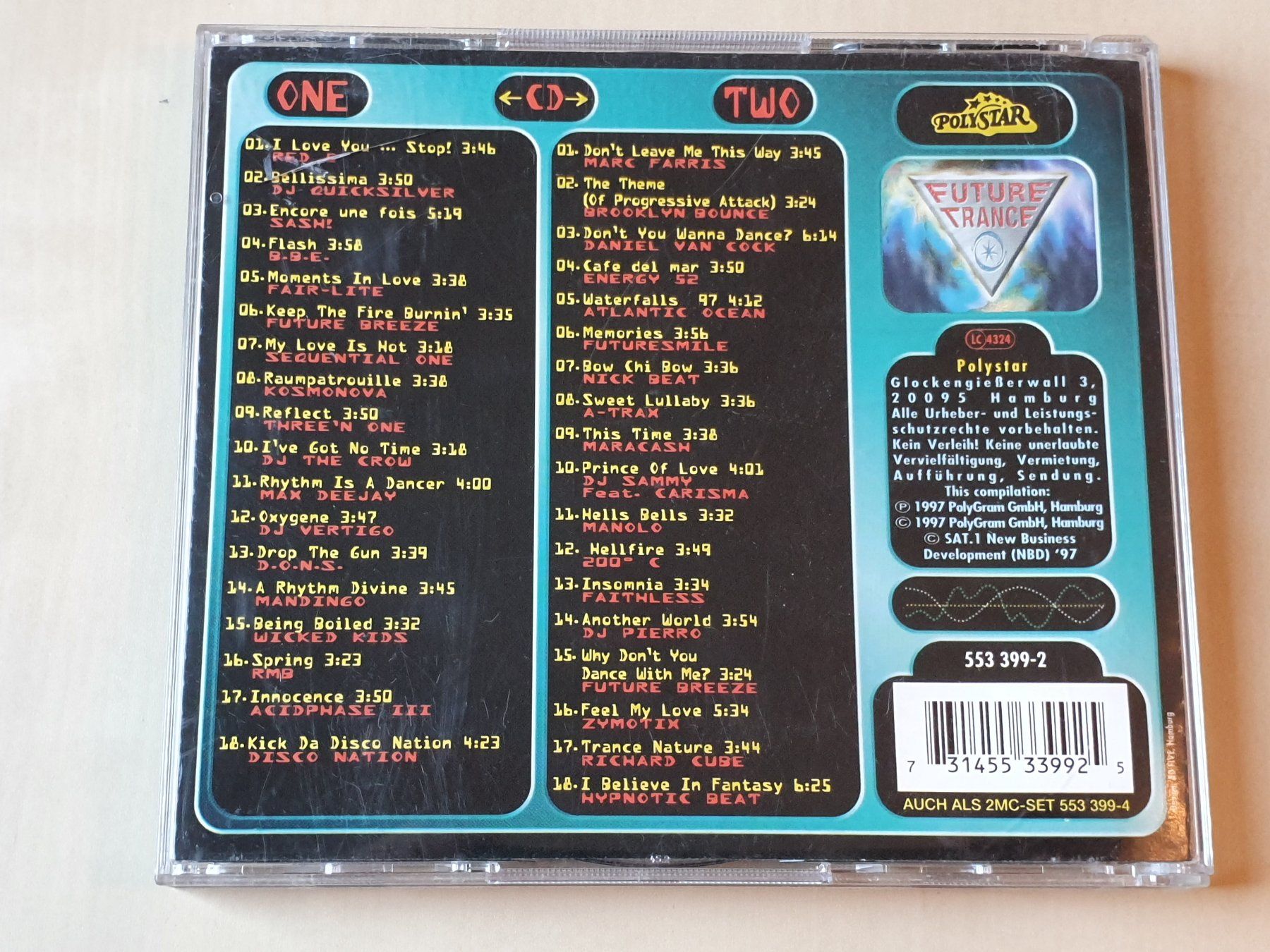 CD: Future Trance Vol. 1 – Usato da Stansstad venduto da collectorsshop 1