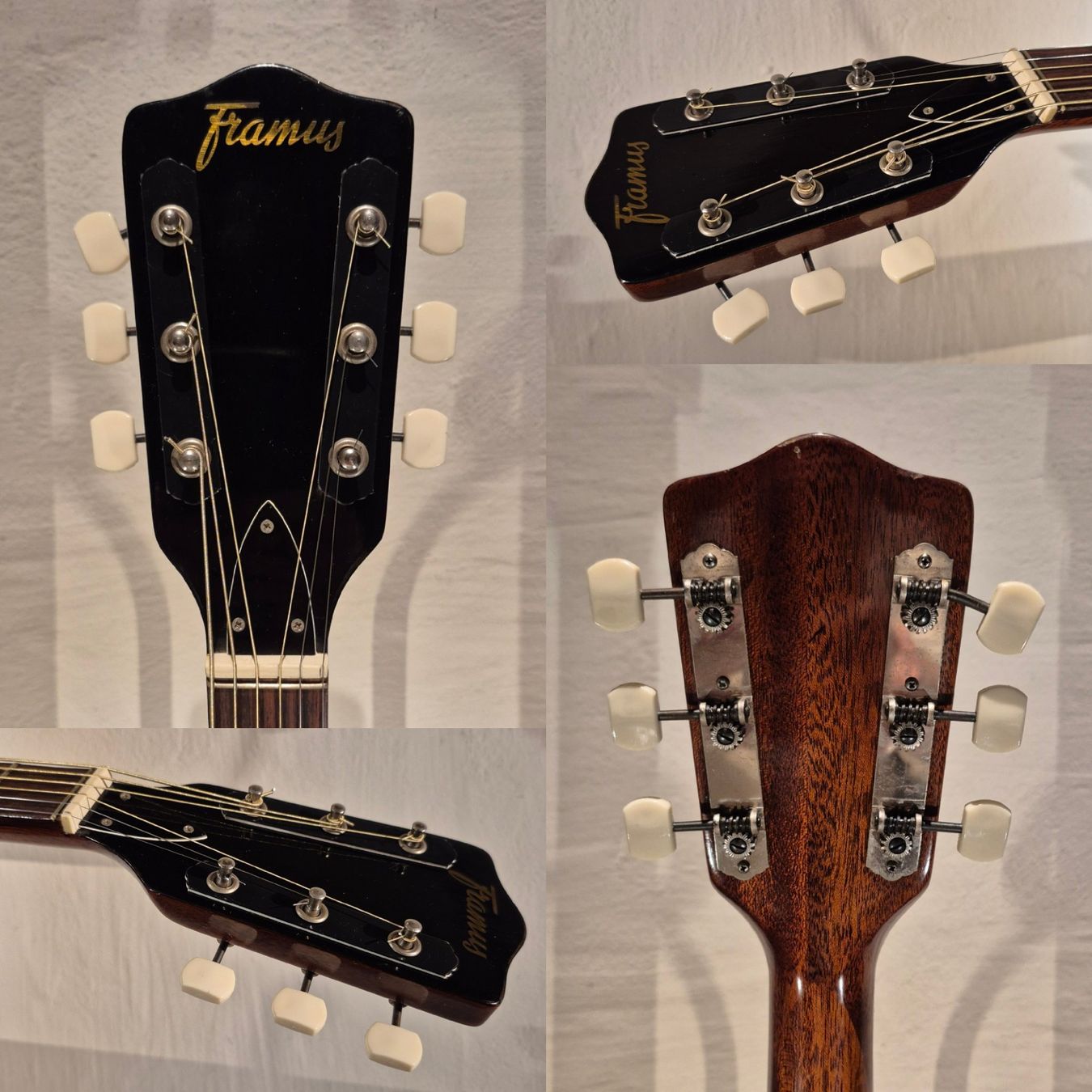 Framus Instruments de musique: Rubber Bridge Conversion Framus 50/1 1957 – D'occasion à Winterthur par NorrSydGuitars 3