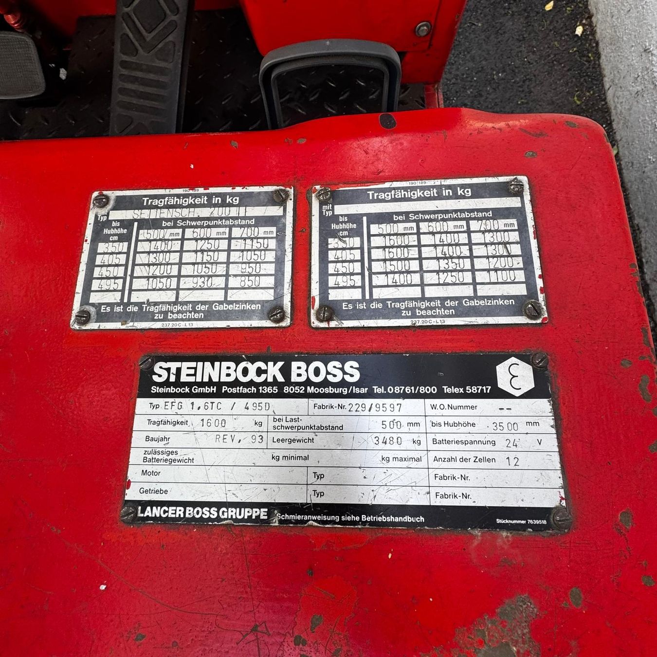 Carrelli elevatori e a forche: Gabelstapler Steinbock EFG 1.6TC Elektro – Usato da Oberengstringen venduto da 156driver 2