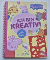 PEPPA PIG  🩷🐷💜 Kreativ Buch mit vielen Stickern  * NEU *