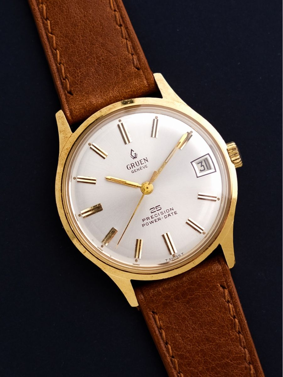Swiss Orologi: Gruen Precision Automatic 18k Gold  – Usato da St. Gallen venduto da Andrej99 1