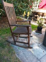 Schaukelstuhl Holz outdoor