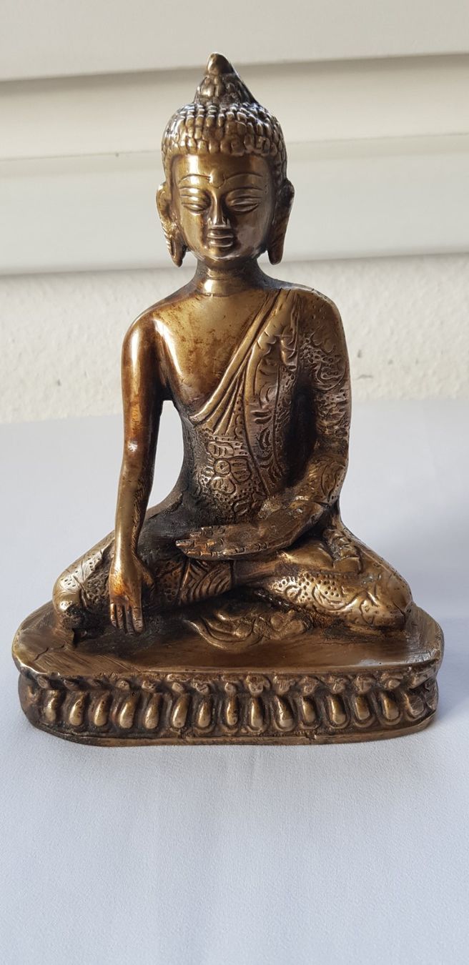 Sculture & Statue: Buddha Bronze ziseliert TOP – Usato da Dällikon venduto da Toyfan