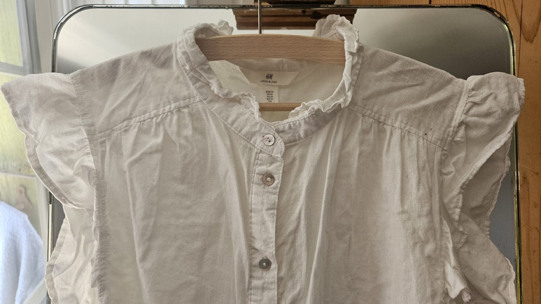 H&M Camicette: Chemisier blanc H&M – Nuovo (secondo la descrizione) da Baulmes venduto da Emm_g29m 2