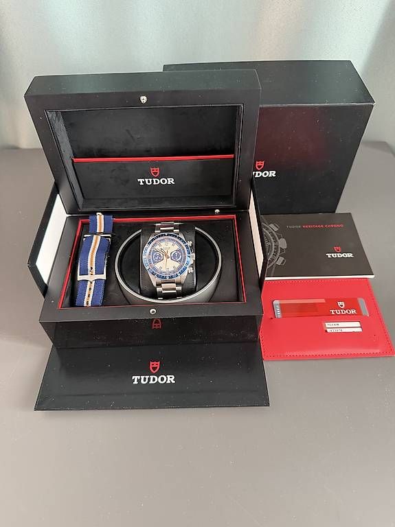 Tudor Orologi: Tudor Heritage Chrono Blue – Usato da Zürich venduto da timeio-swapwatch 1
