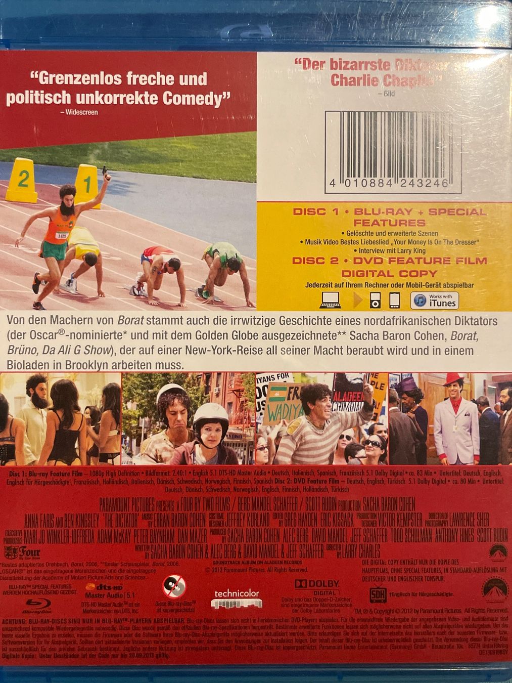 Tous les DVDs: Der Diktator  (2012) – D'occasion à Waldenburg par Gonzo8 1