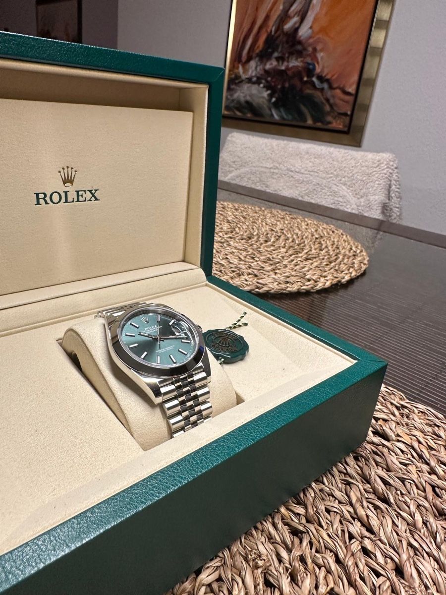 Rolex Orologi: NEU! Rolex Datejust Mint Green FULL SET 2026 – Nuovo e nell'imballaggio originale da Rheinfelden venduto da M4RK0 3