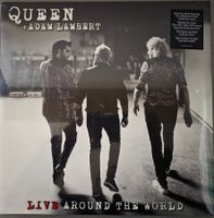 Queen + Adam Lambert LP – Live Around The World  (neu)