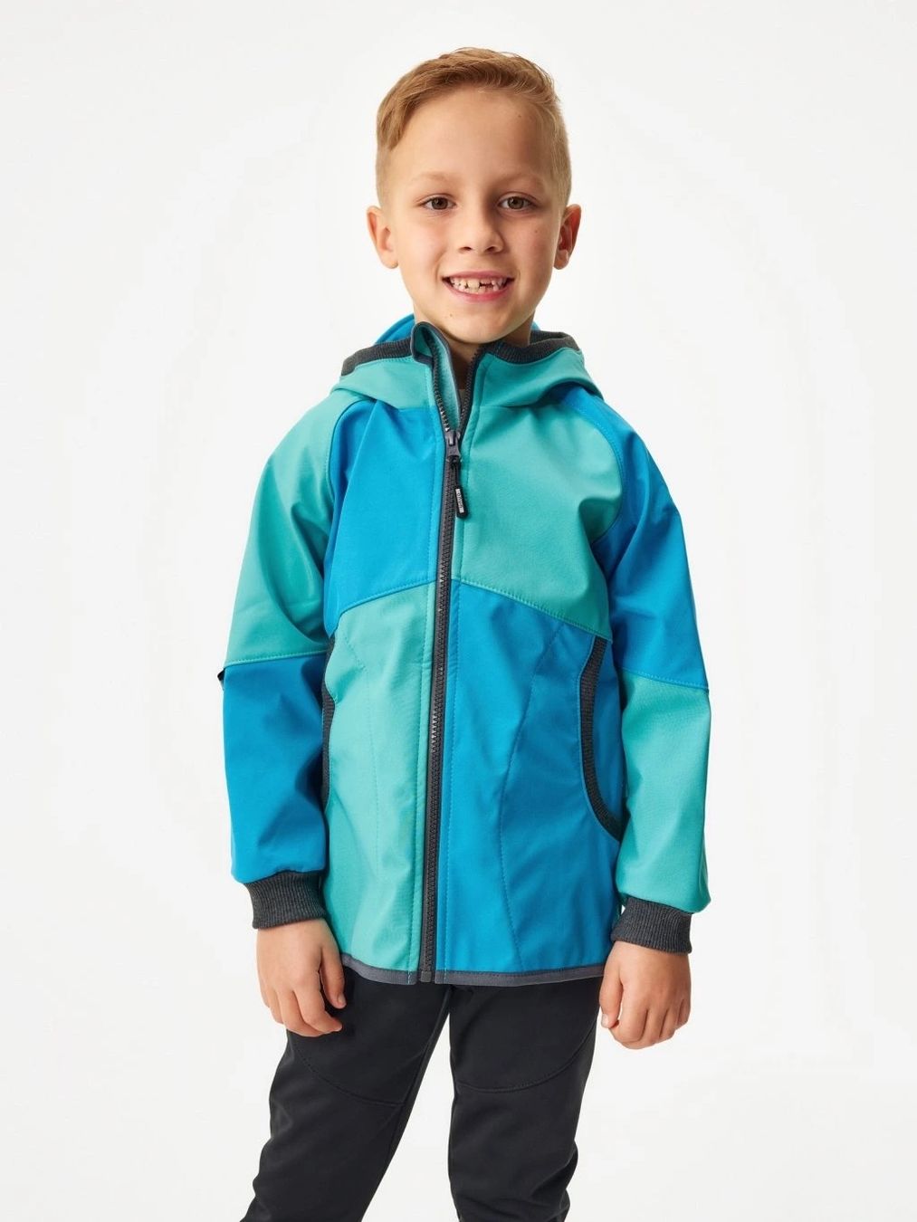 Jacken: Kinder Softshelljacke mit Fleece,Türkis  80/86 – Neu und originalverpackt aus St-Prex von kaz_2kyk