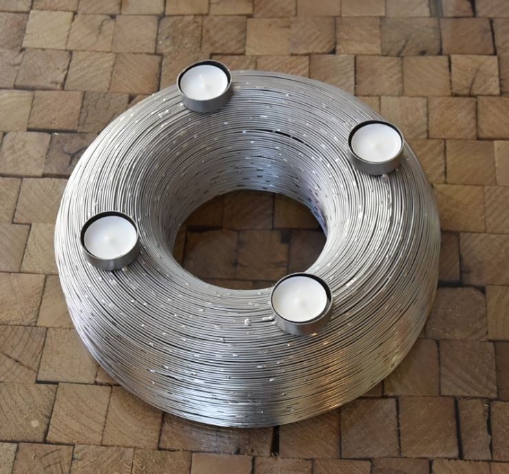 Bougeoirs: Kerzenkranz Metall – D'occasion à Menziken par _Goldis_ 2