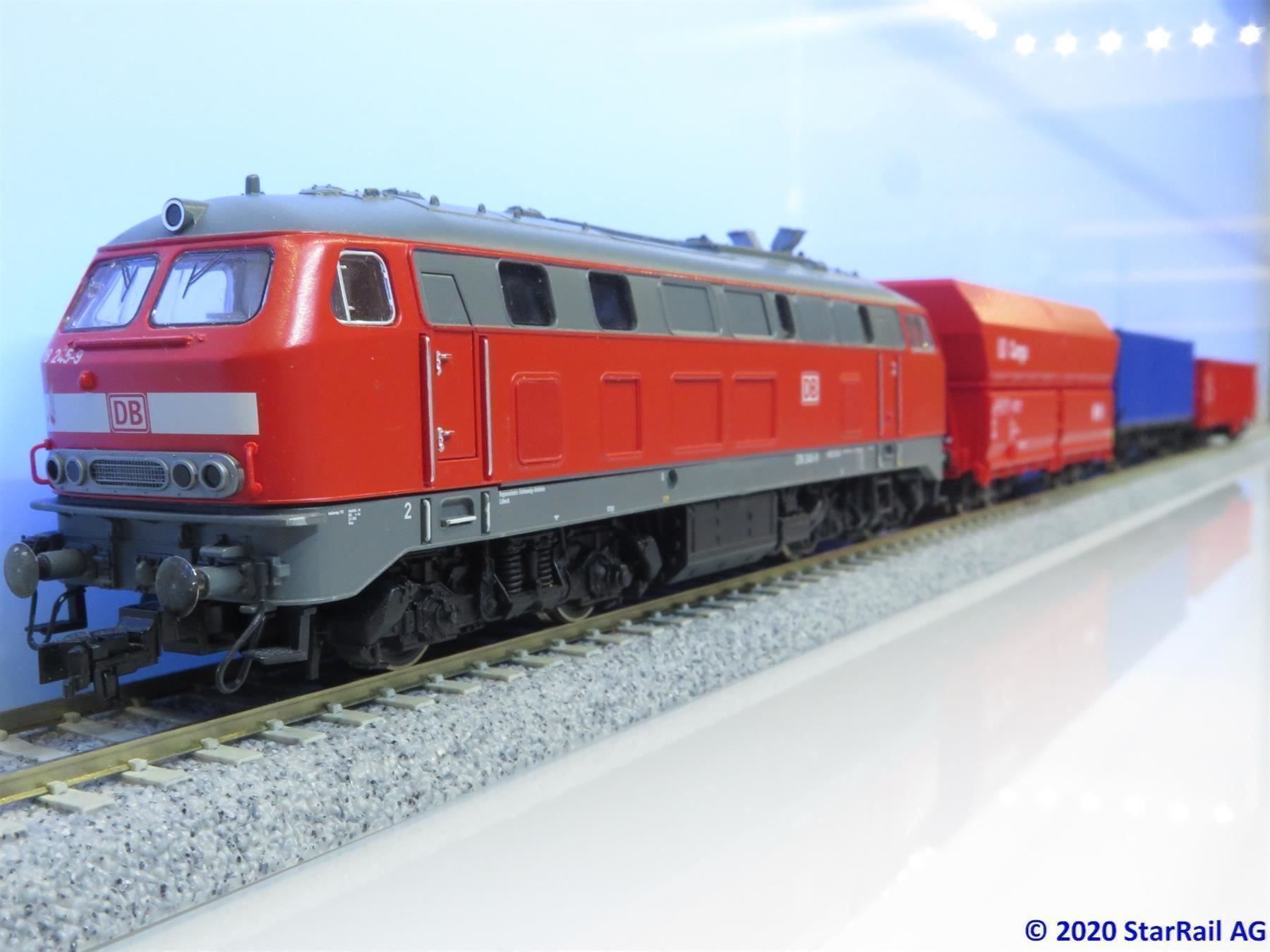 Fleischmann Modelleisenbahnen: Fleischmann 631403 DB Startset BR 218 Dummy Digital Sound – Gebraucht aus Ennetbaden von StarTrain
