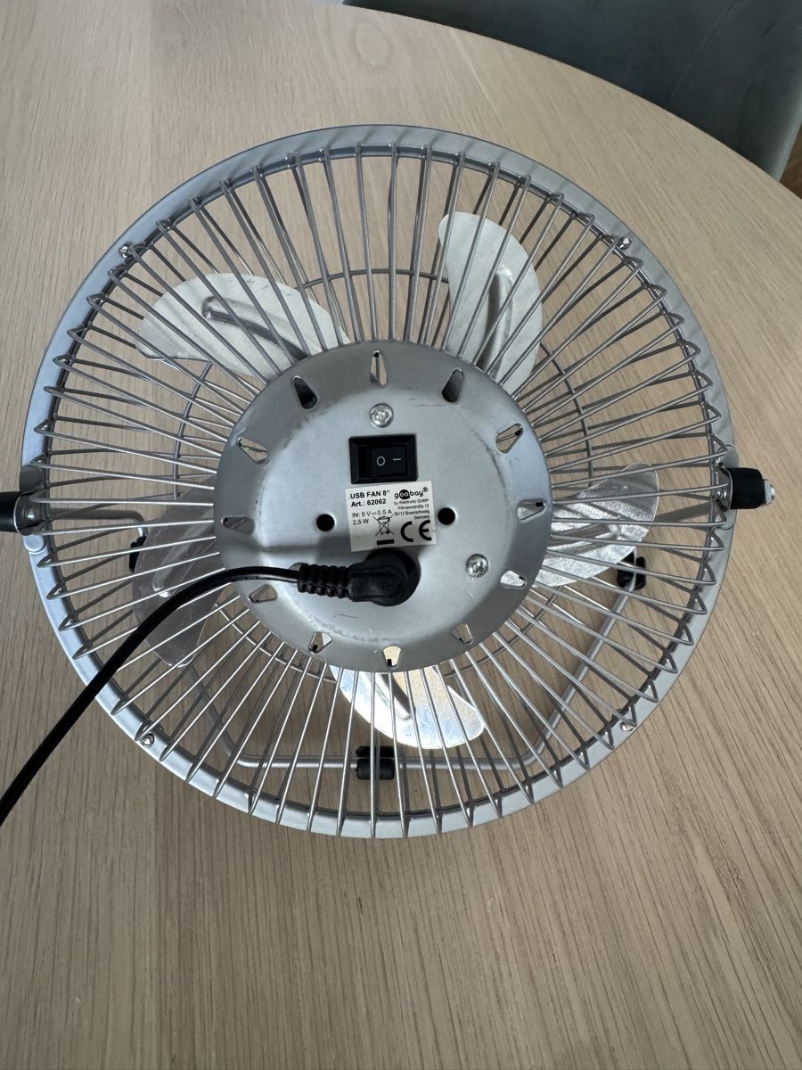 Ventilatori: Goobay USB Ventilator Tischventilator Venti Standventilator – Usato da Dübendorf venduto da vitrickson 2